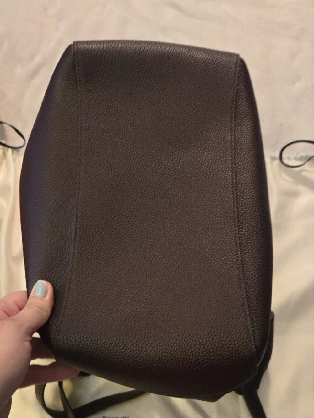 NWT KATE SPADE Designer Pebbled Leather Hobo Bag - BLACKBERRY